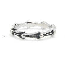 1pc Support Dropship Size 6-12 Unisex Fashion Ring 316L Stainless Steel Jewelry Bone Cool Ring 2024 - buy cheap