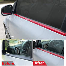 2pcs Car Window Moulding Trim Weather Strip Sticker Cover For Smart Fortwo 2015 2016 2017 2018 2019 Exterior Body Styling 2024 - buy cheap