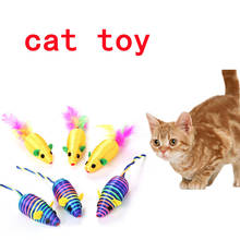 Умные игрушки для кошек, Интерактивная поддельная мышь, кошачья мята, тренировочная игрушка для кошек, игрушка для домашних животных, пищащие товары для котят, товары для домашних животных 2024 - купить недорого