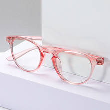 Óculos anti luz azul redondos tr90, óculos retrô e antirreflexo, para mulheres, óculos de prescrição ótica, óculos para leitura, computador, 2020 2024 - compre barato