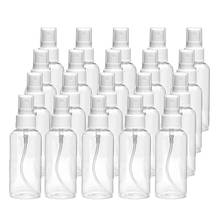 20 PCS 30 Ml(1Oz) Clear Plastic Mist Spray Bottle,Transparent Travel Bottle,Portable Refillable Spray Sprayer Bottle for Travel, 2024 - buy cheap