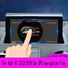 Для Audi A1 2012-2018 автомобиля GPS навигации пленка ЖК-дисплей экран защитная пленка из закаленного стекла с защитой от царапин пленка аксессуары 6,5/7 дюймов 2024 - купить недорого