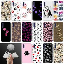 Silicone Case dog footprint Paw Husky Hot Soft For Xiaomi Mi 12 11 Ultra 10 9 8 SE 6X A3 A1 A2 LITE cc9 Pro cc9e Cover 2024 - buy cheap