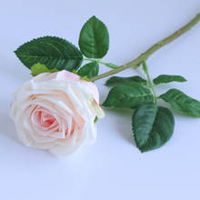 Высококачественные увлажняющие цветы розы на ощупь, свадебное украшение для дома, настоящие на ощупь розы, искусственные цветы, подарок на день Святого Валентина 2024 - купить недорого