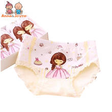 3pcs/Lot Cute Kids Underwear Girls Panties Briefs Cartoon Princess Triangle Children's Underwear  Cotton Underwear 2024 - buy cheap
