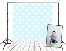Huayi-cenário fotográfico de bolinhas, fundo para cabine de fotografia personalizado, plano de fundo para recém-nascidos, estúdio de aniversário infantil 2024 - compre barato