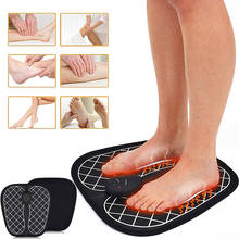 Ems elétrico pé massageador pés estimulador muscular pé massagem esteira melhorar a circulação sanguínea aliviar dor saúde cuidados 2024 - compre barato