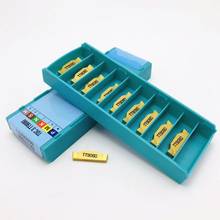 10 pieces TDC3 TT9080 grooving and cutting tool carbide insert double head 2mm tool TDC3 lathe tool machine tool accessories 2024 - buy cheap