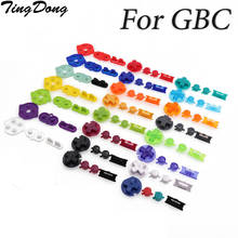 TingDong Silicone Rubber Conductive Button & Colorful Plastic D Pads A B Power ON OFF Buttons Keypads for Gameboy Color GBC 2024 - buy cheap