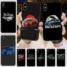 Funda de teléfono para coche deportivo jdm drift, para iPhone 11, 12 mini pro, XS MAX, 8, 7, 6, 6S Plus, X, 5S, SE, 2020, XR 2024 - compra barato