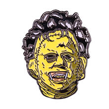 The texas chainsaw massacre leatherface killer badge horror movie fans perfect collection 2024 - buy cheap