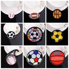 Embroidered Soccer Patches Iron On Patches For Clothes Basketball Tennis Stickers Embroidery Patch Ball Patch Applique On Clothe 2024 - buy cheap