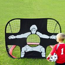 Kids Children Practice Soccer Training SET Foldable Football Gate Net Goal Ball indoor outdoor ball playing Mini Fun Game Kids 2024 - buy cheap