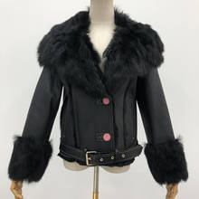 New Arrival Women Shearling Coat Short Thick Warm Sheepskin Leather Jacket Winter MJF-SJ-11 2024 - buy cheap