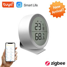 Tuya WIFI Temperature And Humidity Sensor Smart Home Indoor Intelligent Sensor Thermometer Humidity Meter Work With Tuya Hub 2024 - buy cheap