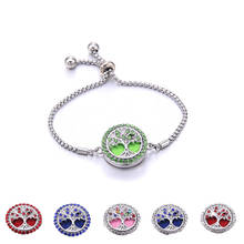 Tree of Life Aromatherapy bracelet Diffuser lockets stainless steel Essential Oil Diffuser locket Perfume repellent bracelet 2024 - buy cheap