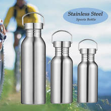 Full Titanium Water Bottle with Extra Plastic Lid Outdoor Tableware Camping Hiking Cycling Water Cup Sports Bottle 2024 - buy cheap