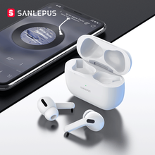Беспроводные наушники-вкладыши SANLEPUS Pro, TWS, Bluetooth, 9D стереогарнитура Для Android, iPhone, Xiaomi, Huawei 2024 - купить недорого