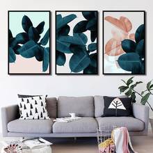 Modern Nordic Minimalist Print Poster Plant Leaf Home Decoration Canvas Painting American Sofa Background Wall Living Room 2024 - buy cheap