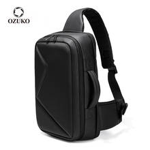 OZUKO-Bolso de pecho de gran capacidad impermeable para hombre, bolsa cruzada informal, de negocios, de calidad 2024 - compra barato