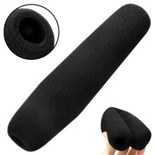 Cubierta de espuma de esponja parabrisas para micrófono, cubiertas de micrófono negras para entrevista, accesorios para micrófono Sony Panasonic Canon 2024 - compra barato