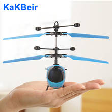 KaKBeir Drone RC Helicopter Infraed Suspension Induction Electronic Model Funny Aircraft Quadcopter Small drone Toy for children 2024 - buy cheap