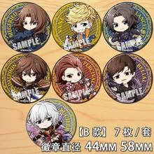 Anime Granblue Fantasy Siefried Vane Lancelot Sandalphon Percival Figure 4700 Badges Round Brooch Pin Gifts Kids Collection Toy 2024 - buy cheap