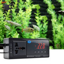 Aquarium Temperature Controller Digital Thermostat Intelligent Universal Socket ON/OFF Greenhouse Temperature Regulator 2024 - buy cheap