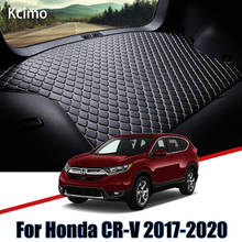 Alfombrilla de cuero para maletero de coche, forro de carga trasero para Honda CR-V, 2017, 2018, 2019, 2020 2024 - compra barato