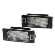 2Pcs/set 6000K White LED License Number Plate Light for BMW E82/F22/E88/E39/E60/E70/X5/F80/M3 Perfect Fits Original Car 2024 - buy cheap