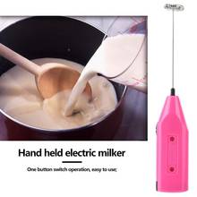 1pcs Stainless Steel Hand-Held Home Kitchen Electric Egg Beater Mini Coffee And Milk Tea Mixer Daily Useful Tools 2024 - buy cheap