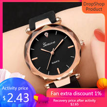 Luxury Women Bracelet Watches Fashion Women Dress Fashion Womens Ladies Watches Geneva Silica Band Analog Quartz Wrist Watch#YY 2024 - buy cheap