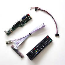 Placa de controle de exibição, para b140xw02 v0 v1 1366*768 14 "t. v56, vga, usb, av, rf, wled, lvds 40pin, kit diy 2024 - compre barato