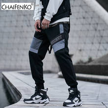 CHAIFENKO-pantalones Cargo de Hip Hop para hombre, ropa de calle Harajuku a la moda, Joggers negros, pantalones bombachos informales con múltiples bolsillos 2024 - compra barato