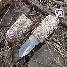 Складной нож Mini 8CR13MOV, маленький карманный нож, подходит для охоты, кемпинга, выживания на природе и на каждый день 2024 - купить недорого
