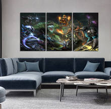 3pcs DOTA 2 Game Poster Art Canvas Paintings Wall Paintings for Home Decor 2024 - buy cheap