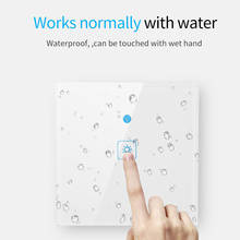 1/2/3 gang smart touch switches ewelink app controle remoto 90-250v wifi interruptor painel à prova dwaterproof água trabalho com alexa google casa 2024 - compre barato