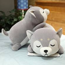 35cm Cute Husky& Shiba Inu Corgi Plush Toy Stuffed Soft Animal Dog Pillow Christmas Gift Peluche for Kids GirlsKawaii Present #S 2024 - buy cheap