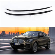 Багажник на крышу для BMW X6 G06 2019 2020 2021 2022 Чемодан стеллажи для выставки товаров Перевозчик бары крест толкающая штанга рельс Коробки высокое качество Алюминий из алюминиевого сплава 2024 - купить недорого