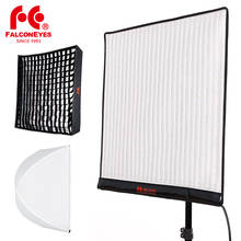 Falcon Eyes-Panel de iluminación de vídeo para estudio, lámpara de luz LED de relleno, Flexible, portátil, cuadrado, enrollable, 150W, bicolor, RX-24TDX 2024 - compra barato