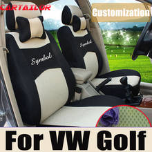 CARTAILOR cover car seats fit for vw golf seat covers set interior accessories front&rear mesh car styling seat cushion supports 2024 - buy cheap