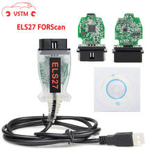 Newest V2.3.8 ELS27 FORScan Green PCB PIC24HJ128GP+FTDI Mircochip Multi-Language Works ELM327&J2534 Pss-Thru 2024 - buy cheap