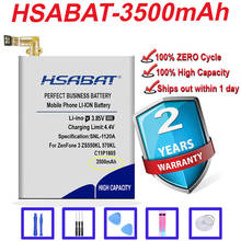 HSABAT Top Brand 100% New 3500mAh C11P1605 Battery for ASUS ZenFone 3 ZS550KL 570KL Z01FD in stock 2024 - buy cheap