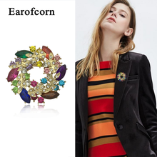 Broches de flores de Bauhinia de diseño exquisito Earofcorn, accesorios de ropa para mujer, regalo de Boutonniere 2024 - compra barato
