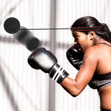 Pelota de velocidad para reflejos de boxeo, cuerda elástica, entrenamiento de agilidad, reacción con diadema, decoración cómoda 2024 - compra barato