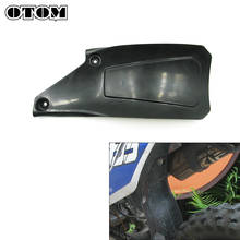OTOM-guardabarros trasero para motocicleta, cubierta de carenado, caja de aire de plástico negro, aleta de barro, goma amortiguadora para KTM SX SXF XC 2024 - compra barato
