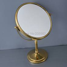 Makeup Mirror 8 inch Brass 3X/1X Magnifying Mirror Gold Double Side Cosmetic Mirror Desktop Table Mirror Vanity Lba638 2024 - buy cheap