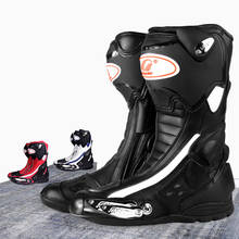 Botas de motocicleta, sapatos de corrida, motocross, cano médio, botas velocidades, para motociclismo, equitação e cavalgar 2024 - compre barato