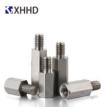 M2 M2.5 M3 M4 M5 M6 304 Stainless Steel Hex Female Standoff Pillar Stud Board Hexagon Computer PCB Motherboard Spacer Bolt 2024 - buy cheap
