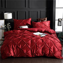 Denisroom Bedding Set Luxury Duvet Cover Sets bedspreads Bed Set red King double bed comforters No Sheet XY58# 2024 - buy cheap